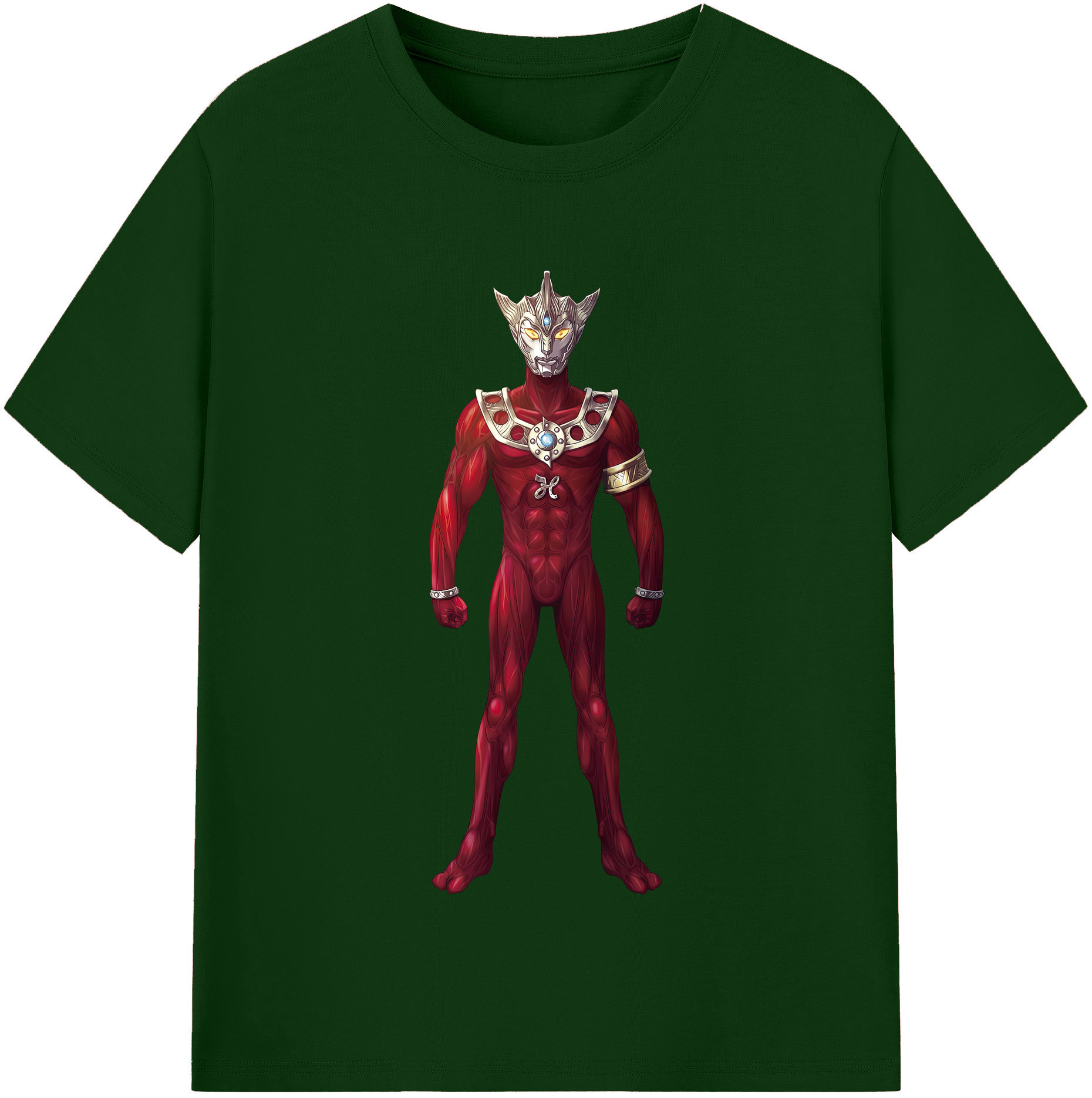 （画像用） ウルトラマン Ultraman 綿100％半袖Tシャツ（フロントプリント）